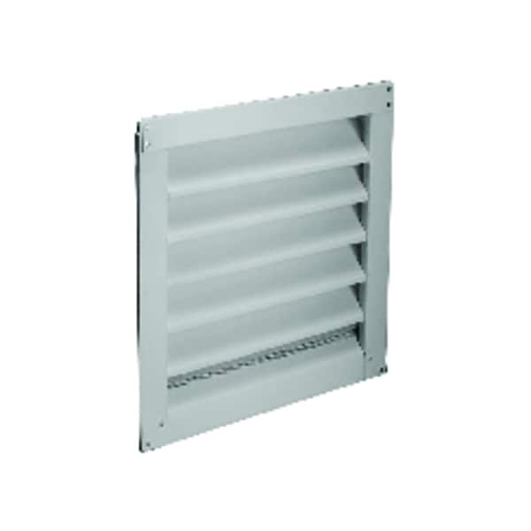 Air Vent 12 in. W X 18 in. L White Aluminum Wall Louver